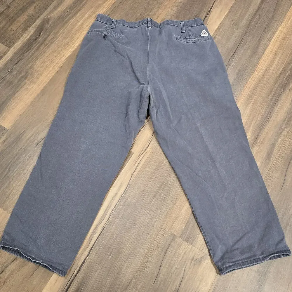 3 Bulwark Protective Apparel Gray‎ Cargo Work Pants Mens Flame Resistant Lot 40*